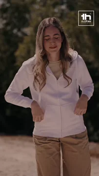 Th Clothes TH Clothes Womens hooded full zipped sweatshirt Amsterdam women