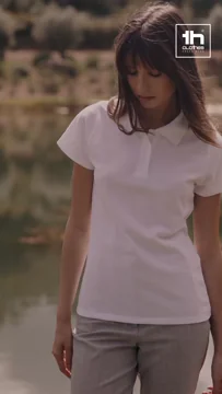 Th Clothes Anunciada woman polo shirt korte mouwen