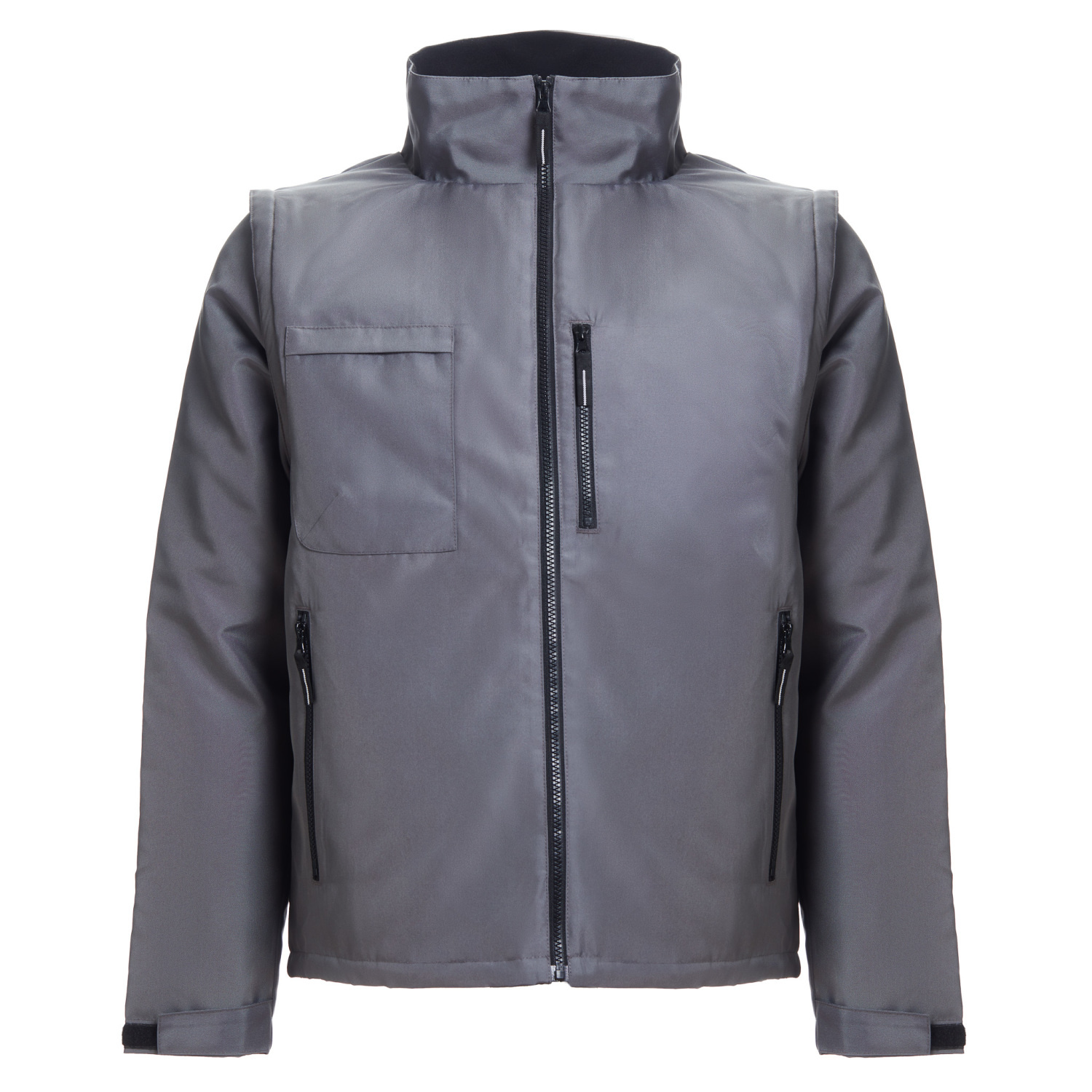 Th Clothes Astana workwear jacket with removable sleeves
