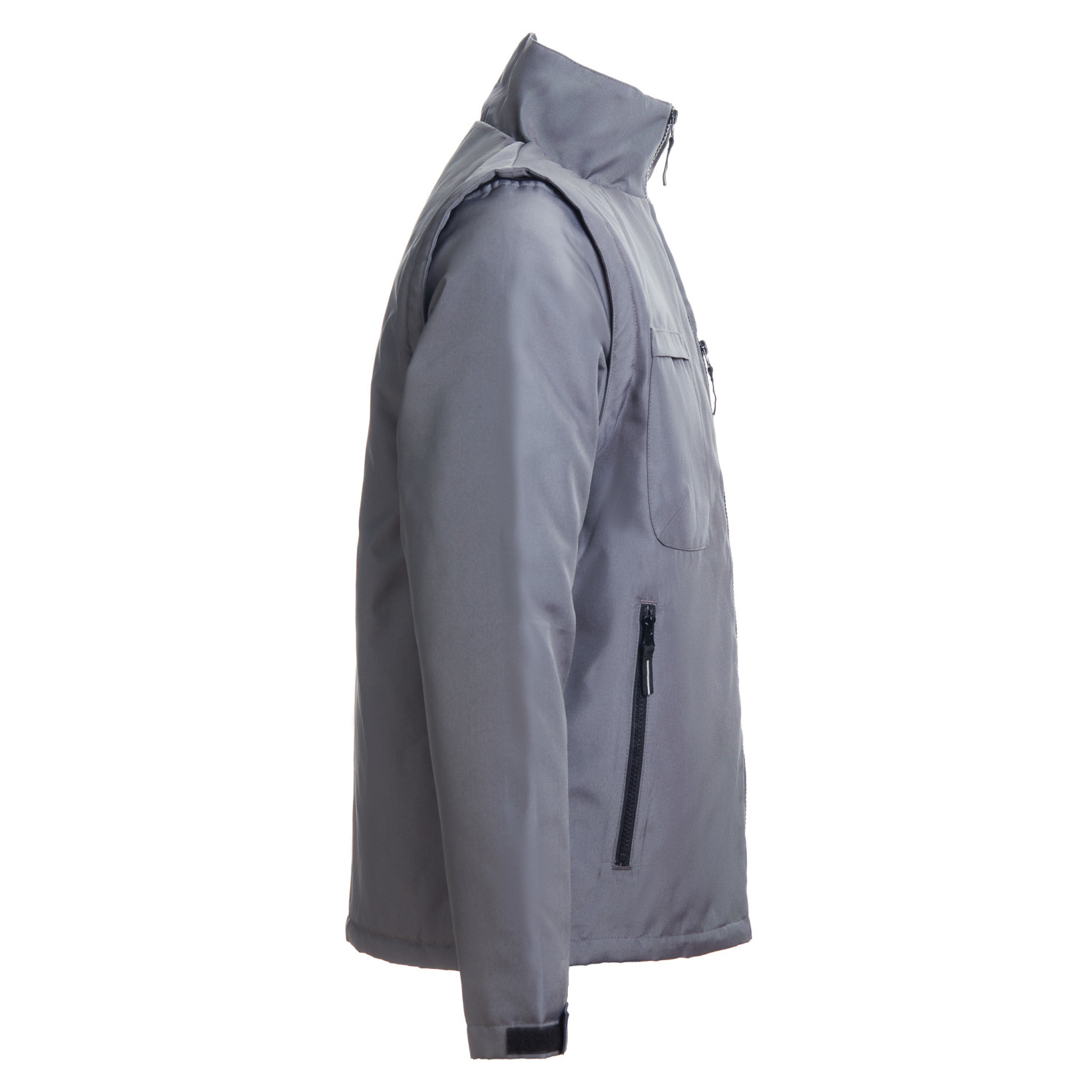 Th Clothes Astana workwear jacket with removable sleeves