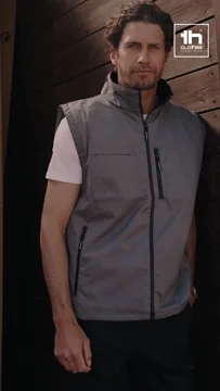 Th Clothes TH Clothes Workwear jacket with removable sleeves Astana