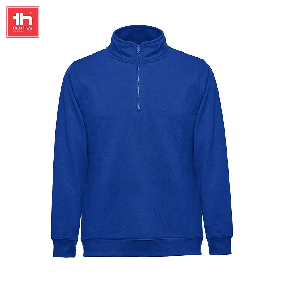 Th Clothes Budapest unisex sweatshirt with 1/4 zip