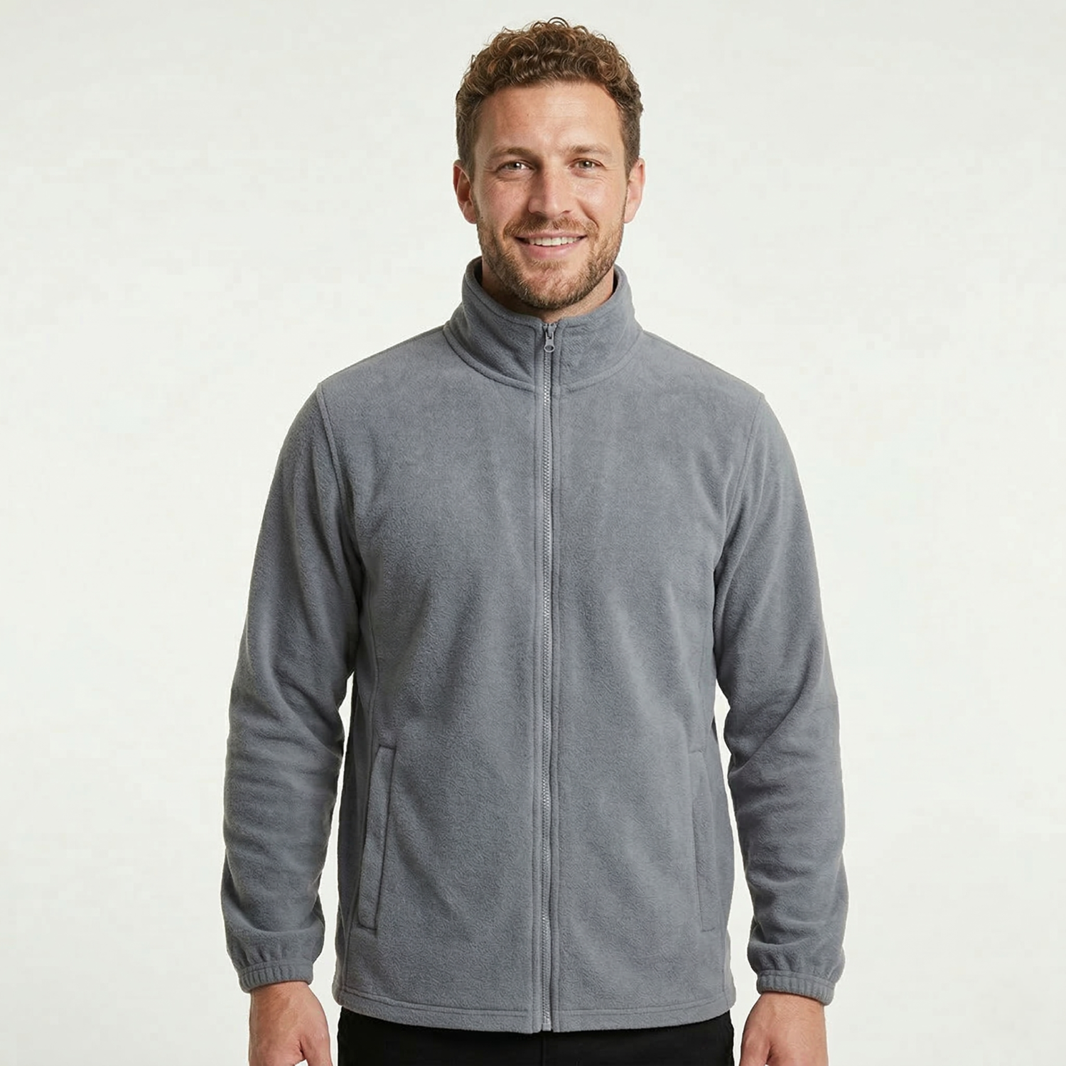 Th Clothes Mens high density polar fleece jacket Gama