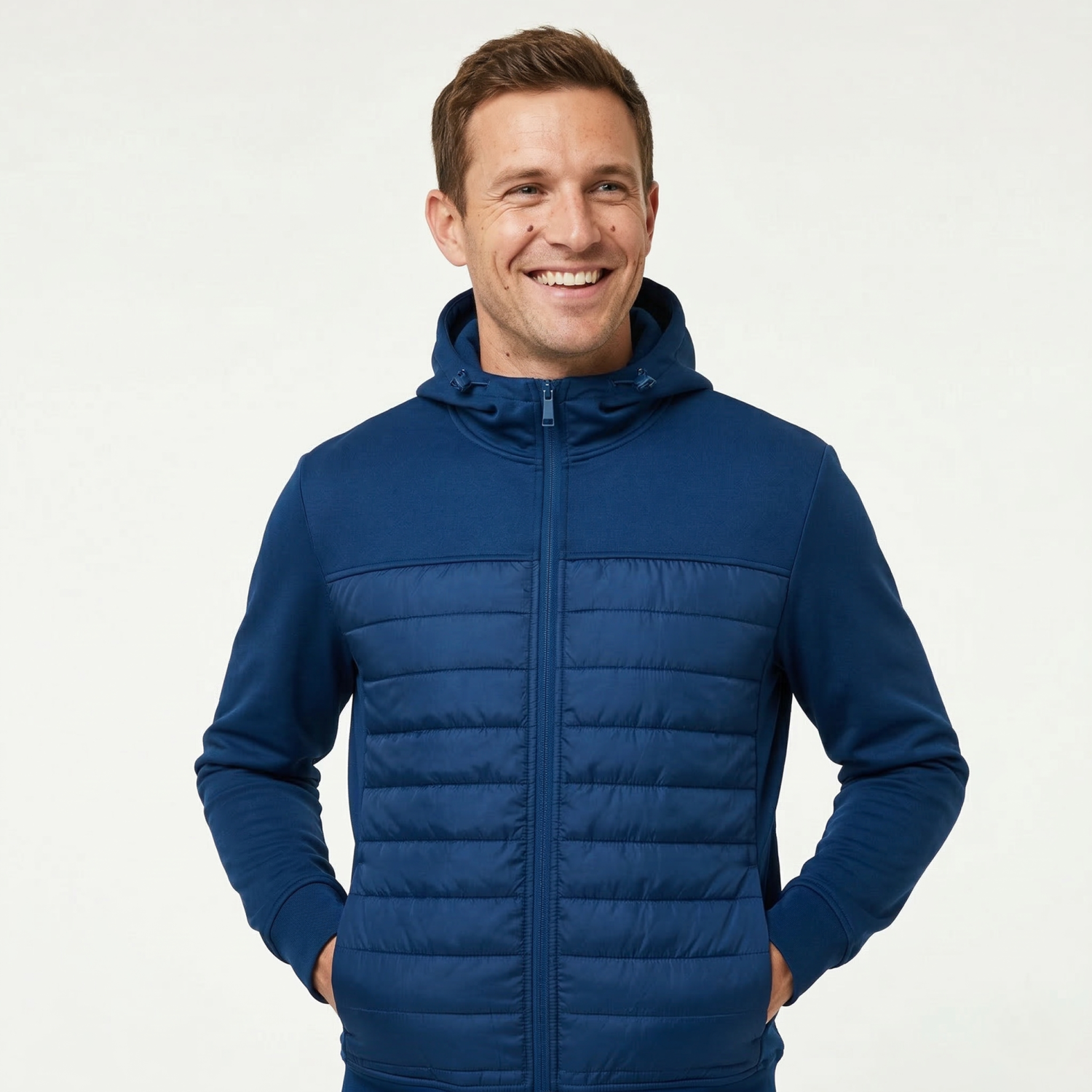 Th Clothes Skopje men full zip hooded jacket