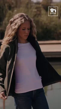 Th Clothes Womens softshell with removable hood Zagreb