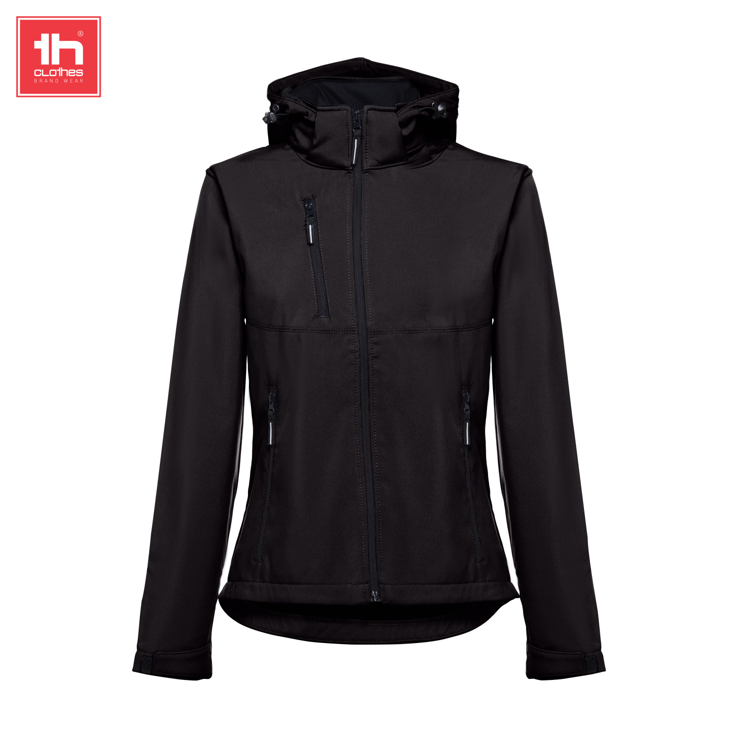Womens softshell with removable hood Zagreb