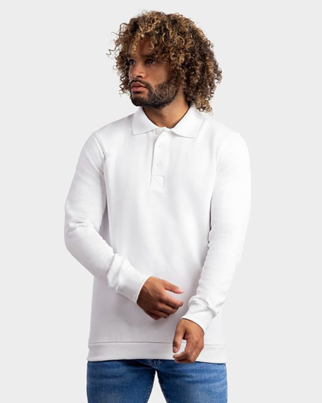 Lemon  Soda Unisex Polosweater  lange mouwen