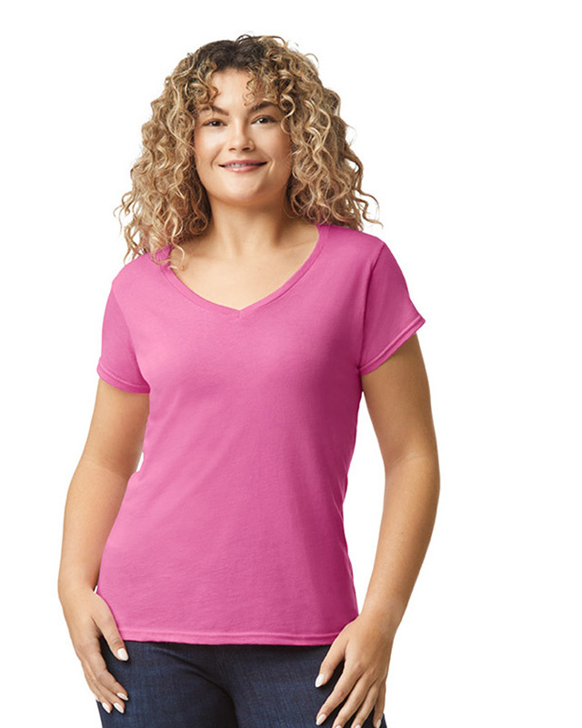Gildan Gildan Softstyle V-neck T-shirt for her GIL64V00L