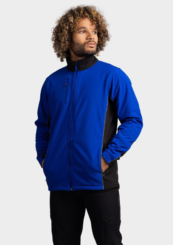 Lemon  Soda Men Contrast Softshell Jacket lange mouwen