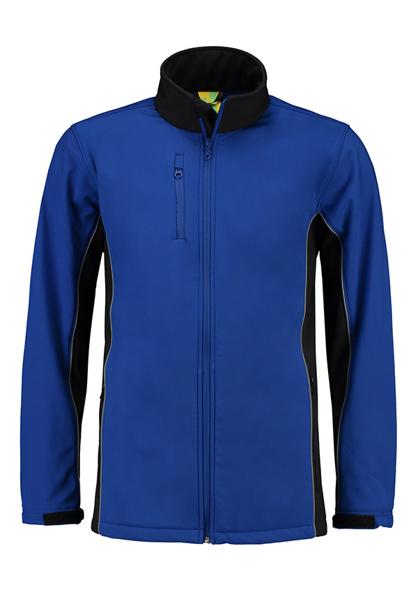 Lemon  Soda Men Contrast Softshell Jacket lange mouwen