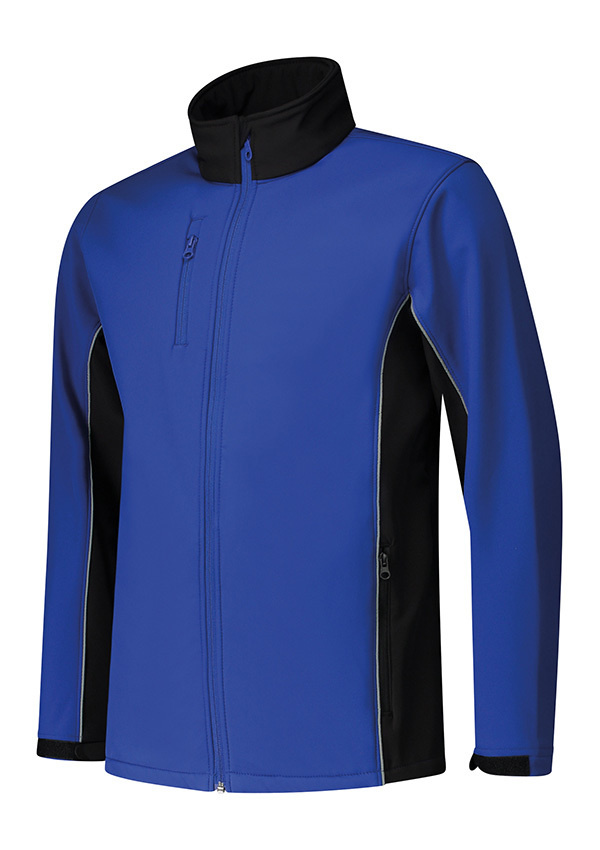 Lemon  Soda Men Contrast Softshell Jacket lange mouwen
