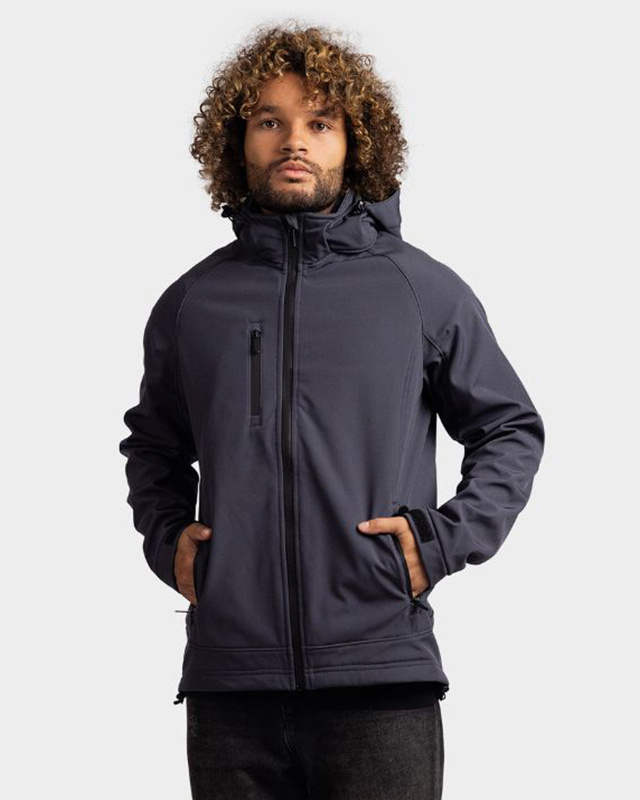 Lemon  Soda Men Everywear Softshell Hooded Jacket lange mouwen