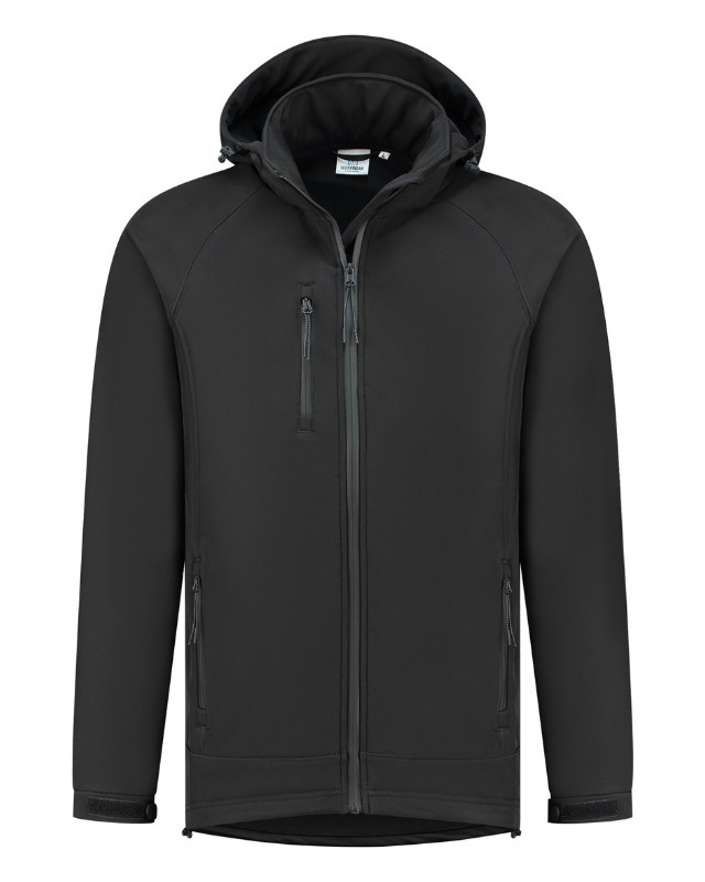 Lemon  Soda Men Everywear Softshell Hooded Jacket lange mouwen
