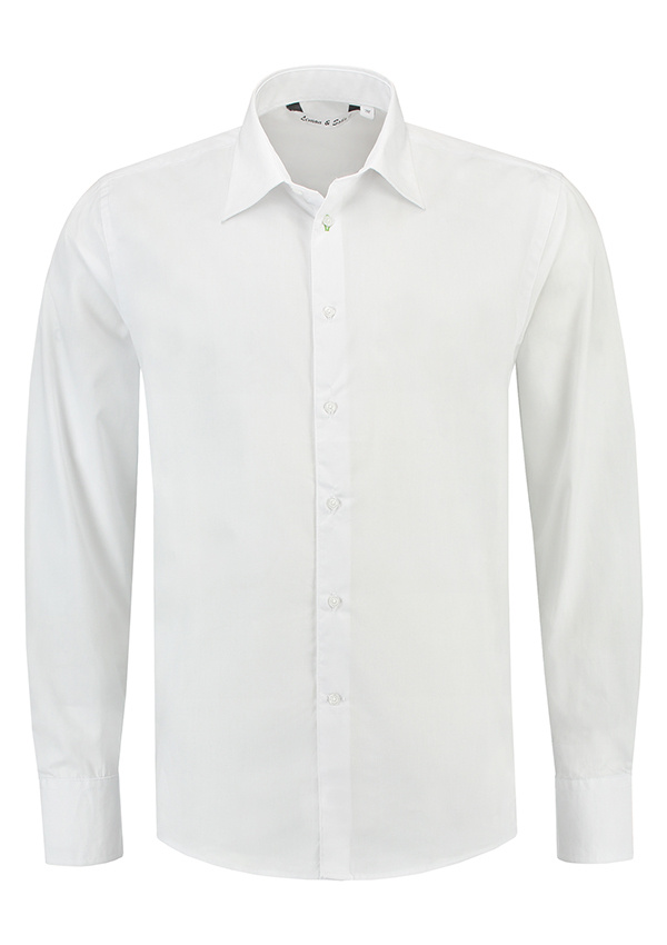 Lemon  Soda Men Poly-Cotton Mix Poplin shirt met knoopjes