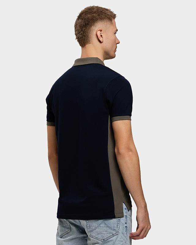 Lemon  Soda Men Contrast Polo