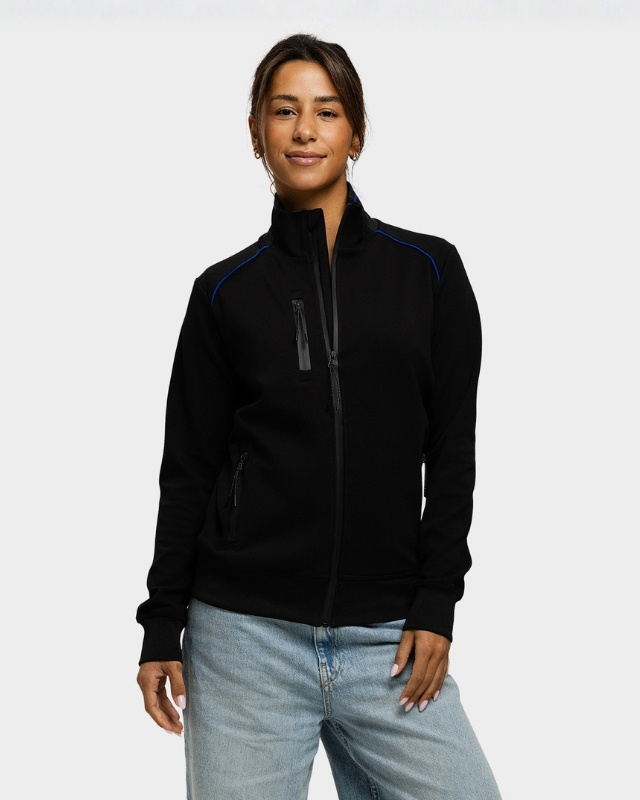 Lemon  Soda Unisex Everywear Accent Cardigan full zip