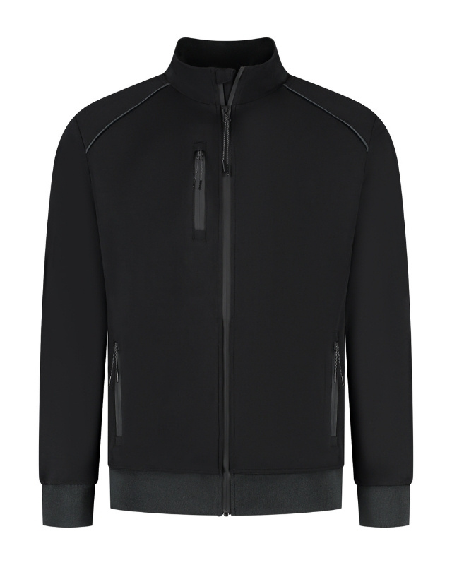Lemon  Soda Unisex Everywear Accent Cardigan full zip