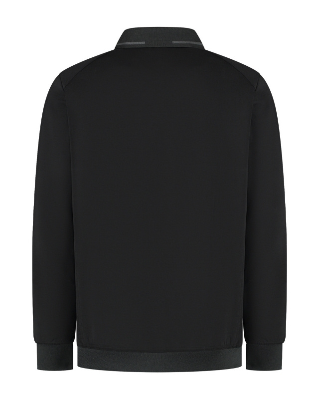 Lemon  Soda Unisex Everywear Accent Polosweater lange mouwen