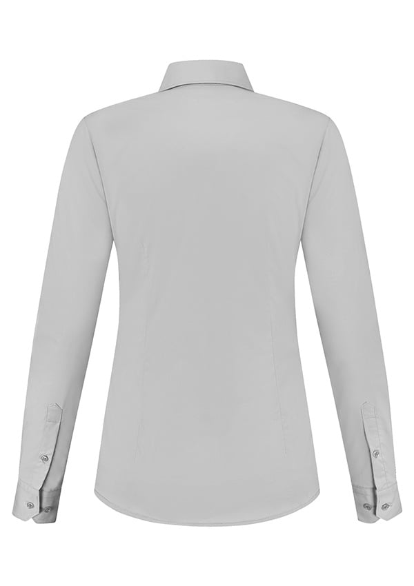 Lemon  Soda Ladies Stretch Poplin Shirt lange mouwen