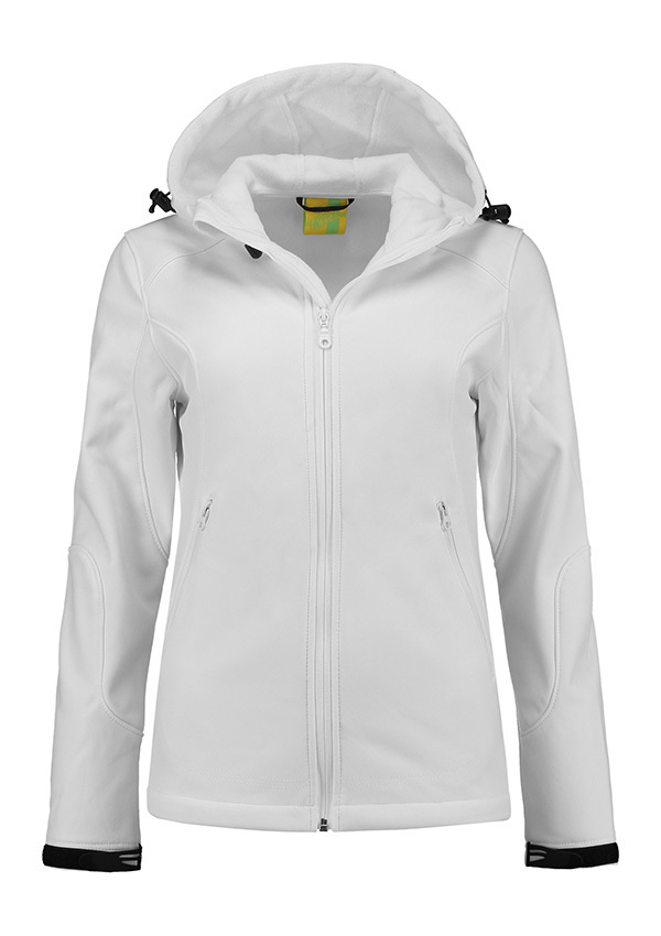 Lemon  Soda Ladies softshell Hooded Jacket winddicht