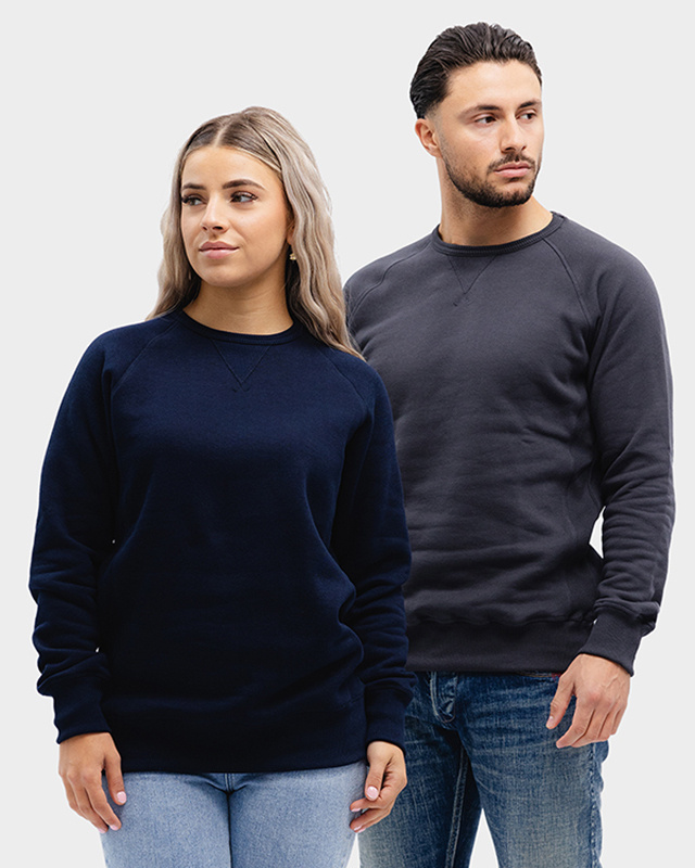 Lemon  Soda Unisex Heavysweat Raglan Sweater lange mouwen