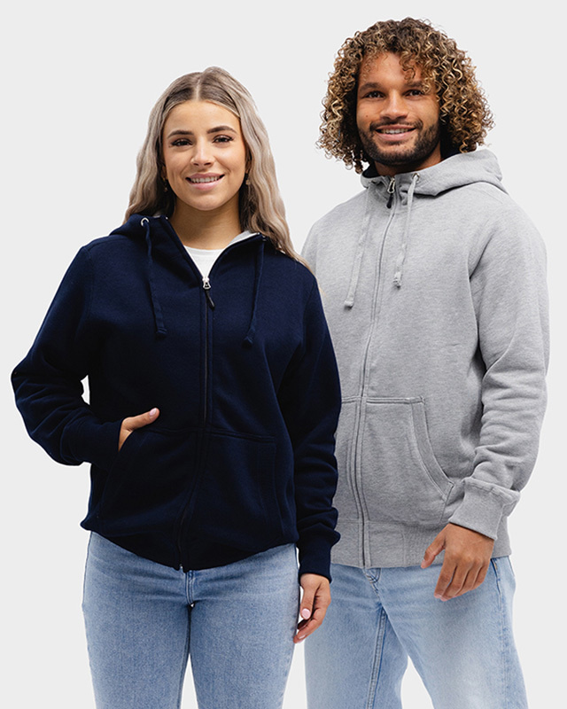 Lemon  Soda Ladies Heavysweat Hooded Cardigan full zip