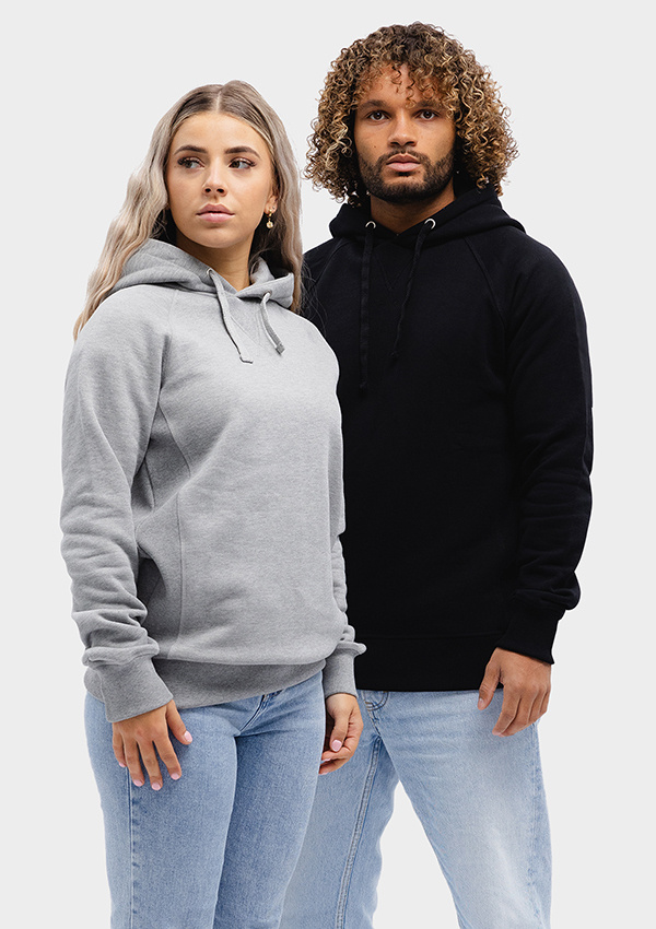 Lemon  Soda Unisex Heavysweat Hooded Raglan Sweater lange mouwen