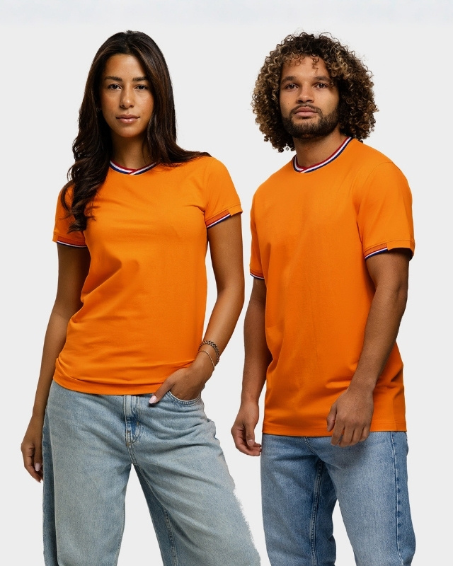 Lemon  Soda Unisex Flag T-shirt korte mouwen