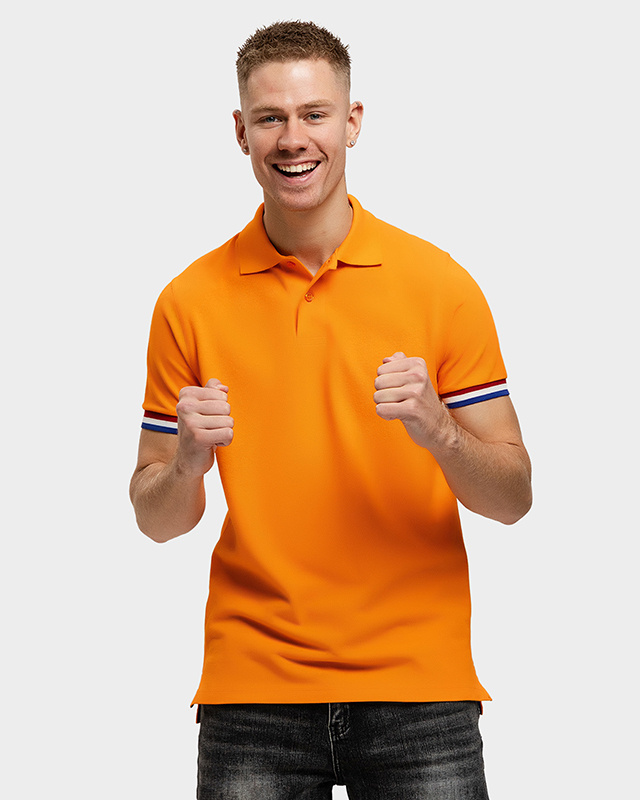 Lemon  Soda Men Flag Polo korte mouwen