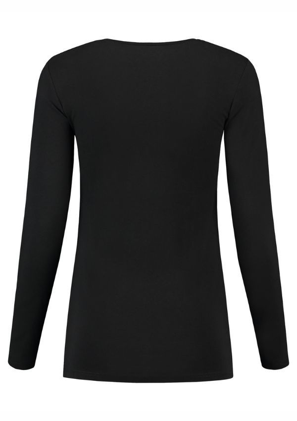 Lemon  Soda Ladies Cotton Elastane Longsleeve T-shirt lange mouwen
