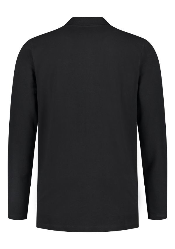 Lemon  Soda Men Cotton Elastane Long Sleeve Polo