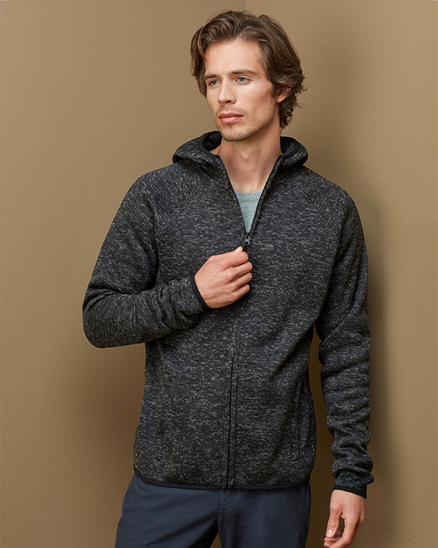 Stedman Stedman Lux Hooded Knitfleece Jacket STE5460