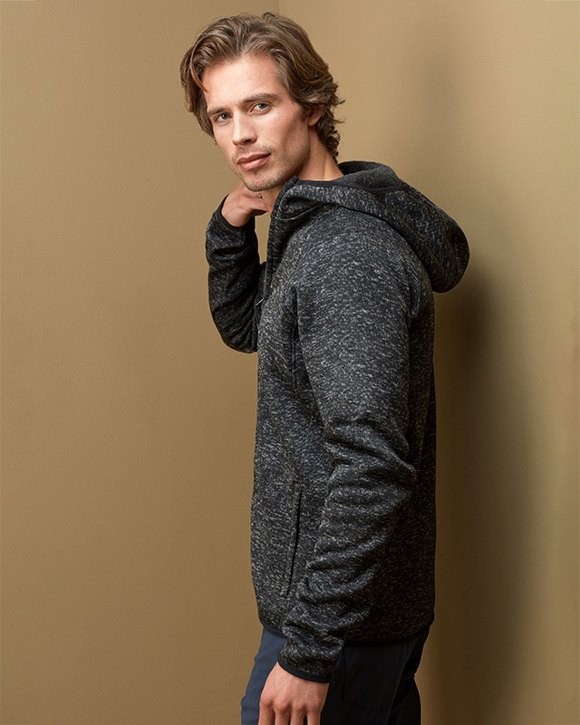 Stedman Stedman Lux Hooded Knitfleece Jacket STE5460