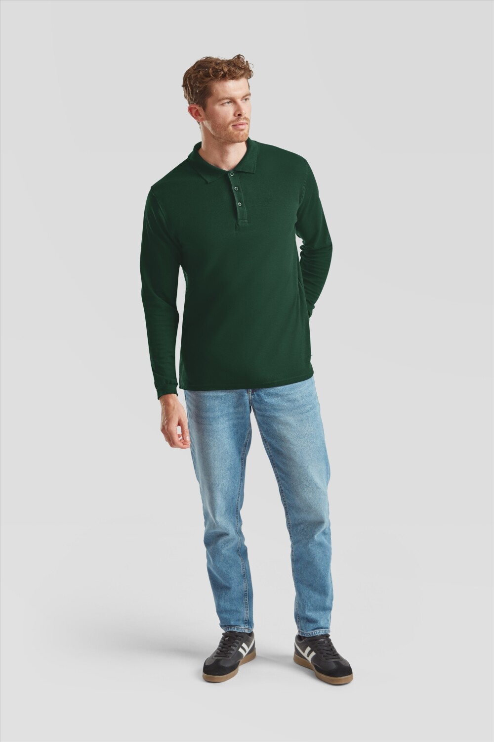 Fruit of the Loom Fruit of the Loom Premium Polo Longsleeve