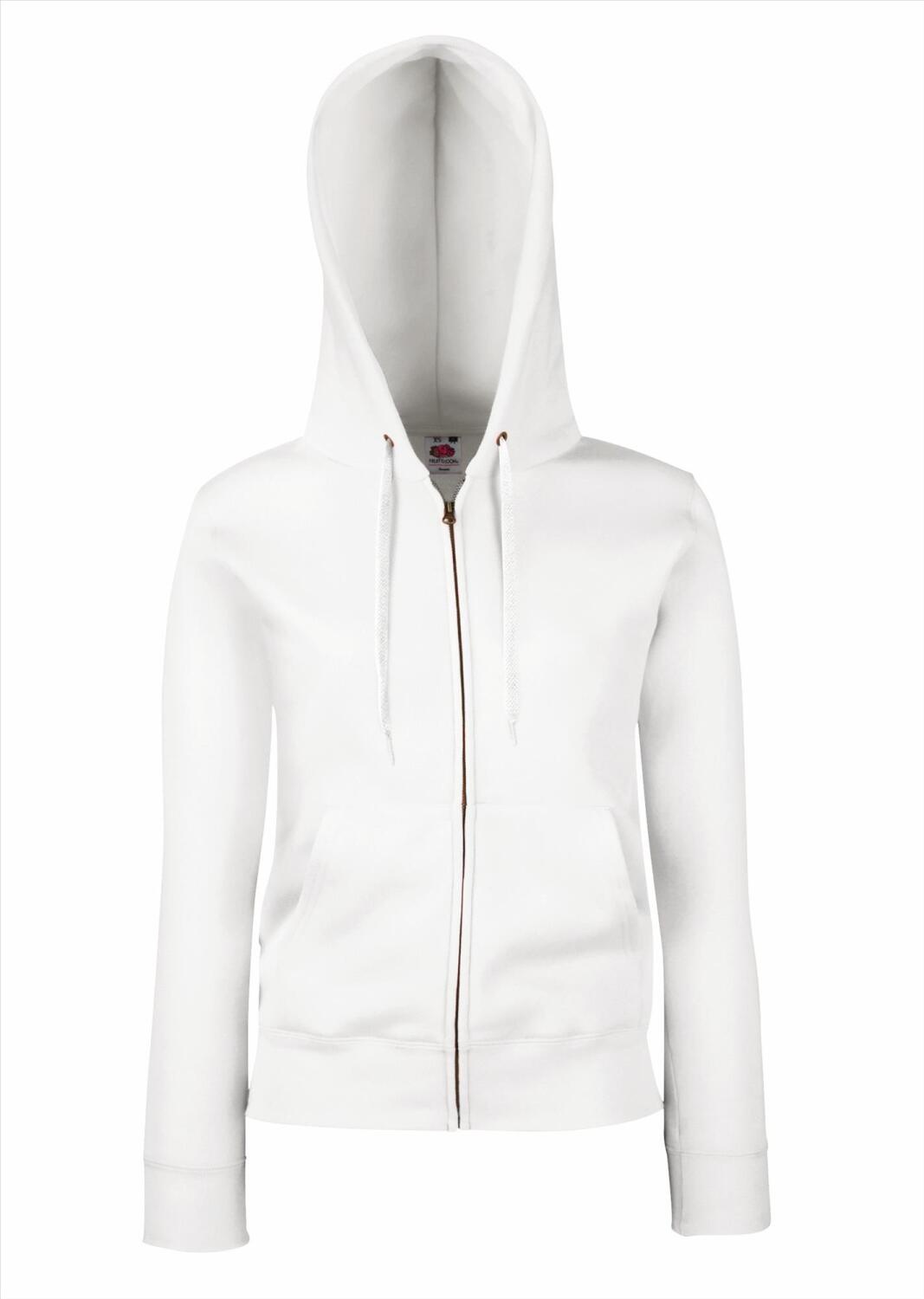 Fruit of the Loom Fruit of the Loom Lady-Fit Premium Hooded Sweat Jacket