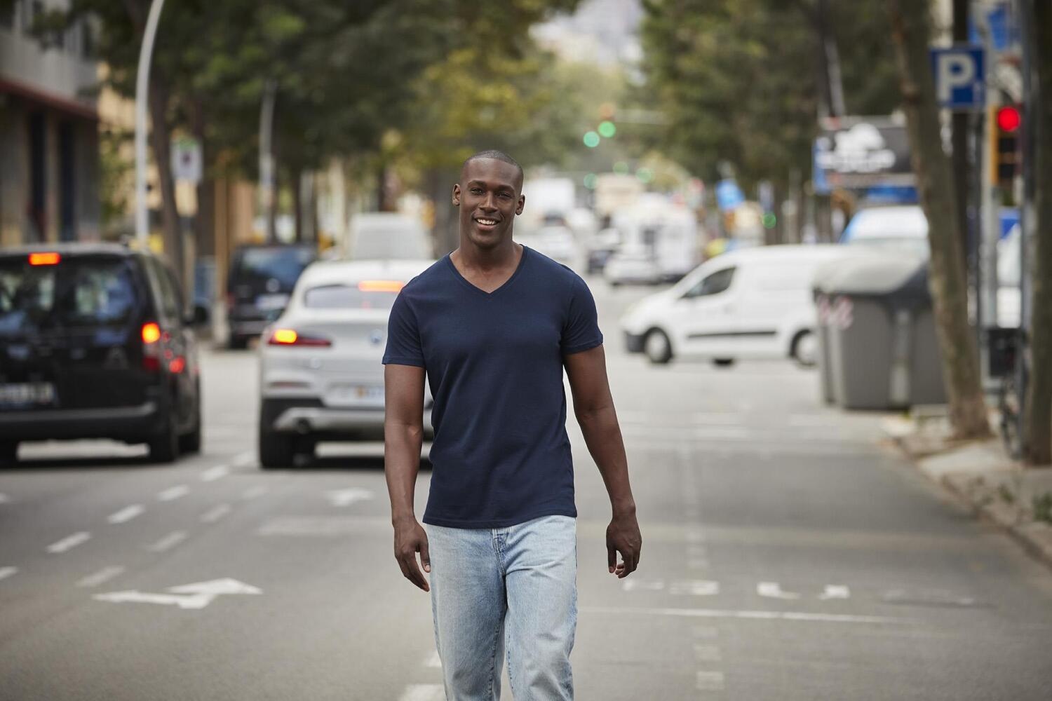 B&C Collection kleding bedrukken B&C Inspire V-neck T Men