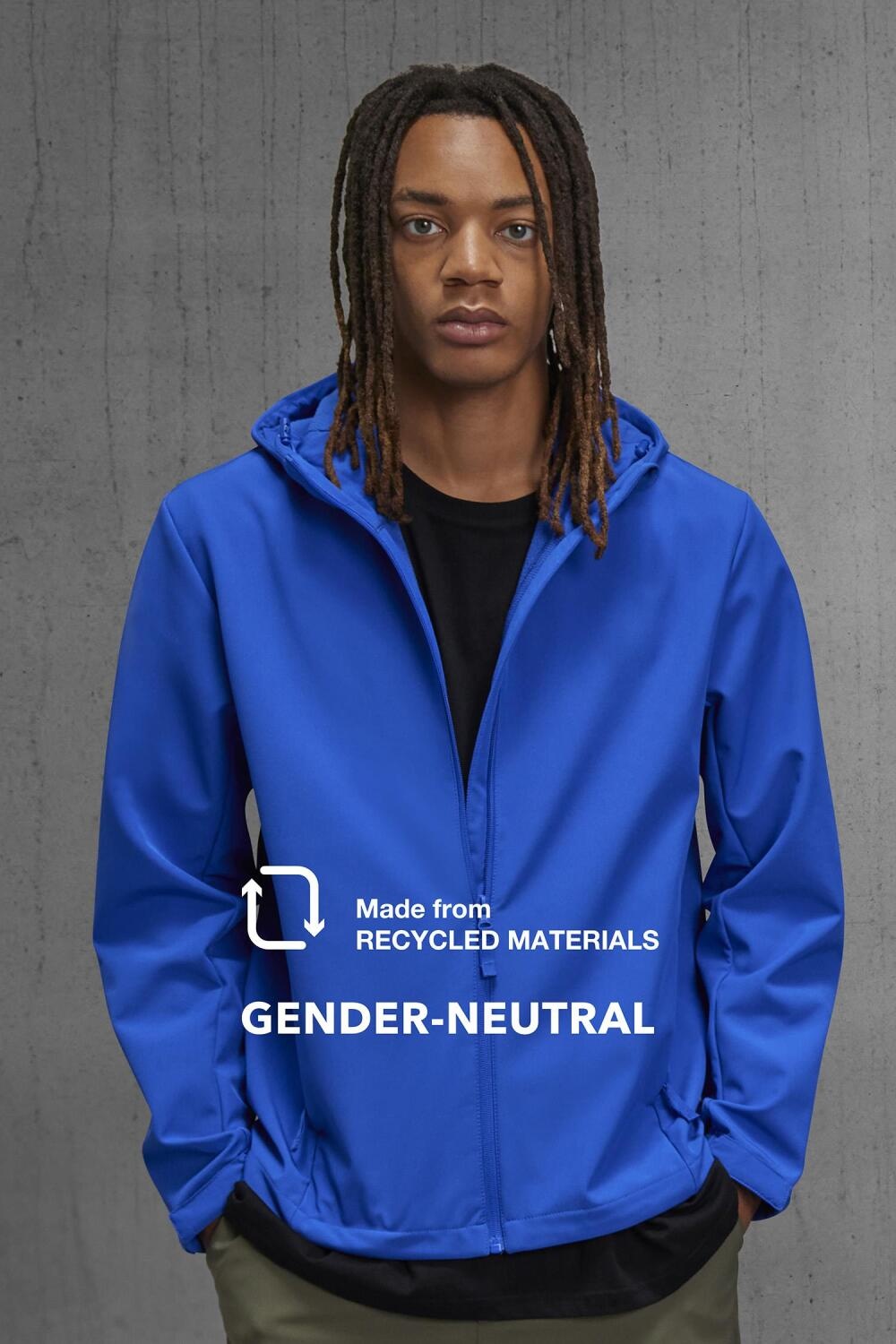 B&C Collection kleding bedrukken B&C Reset 3Lr Hooded Softshell