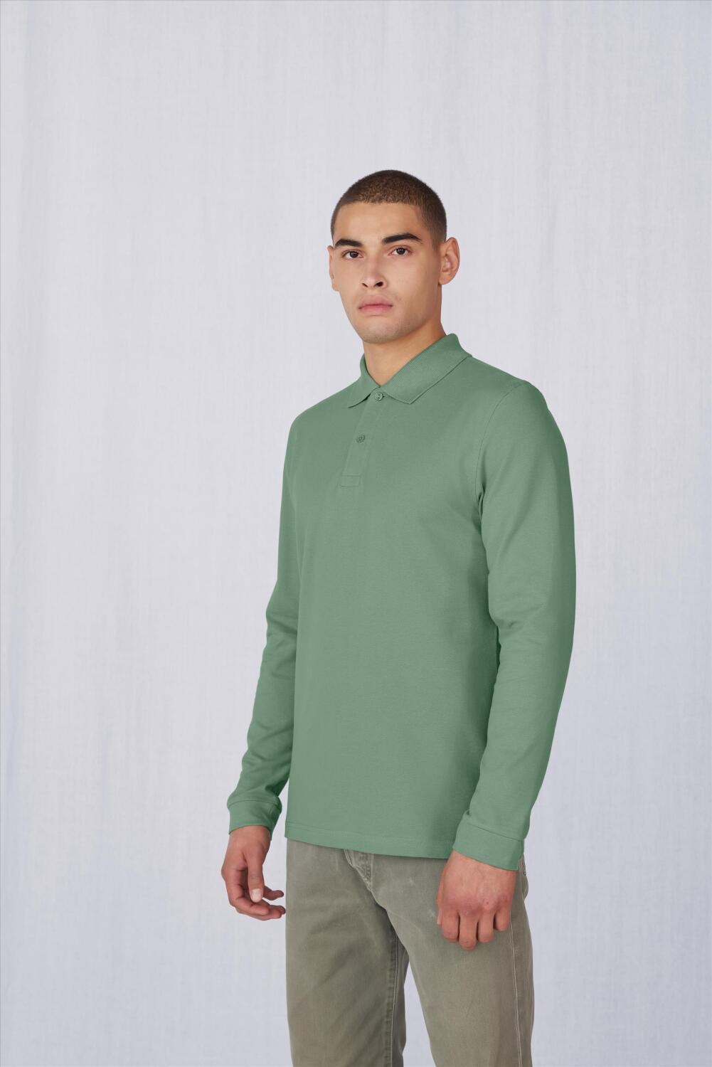 B&C Collection kleding bedrukken B&C My Polo 210 LSL