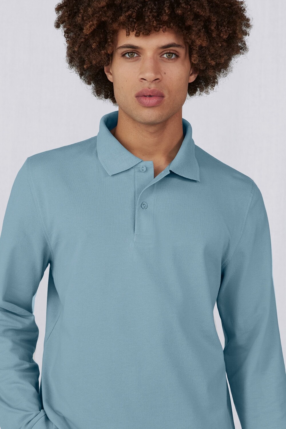 B&C Collection kleding bedrukken B&C My Polo 210 LSL