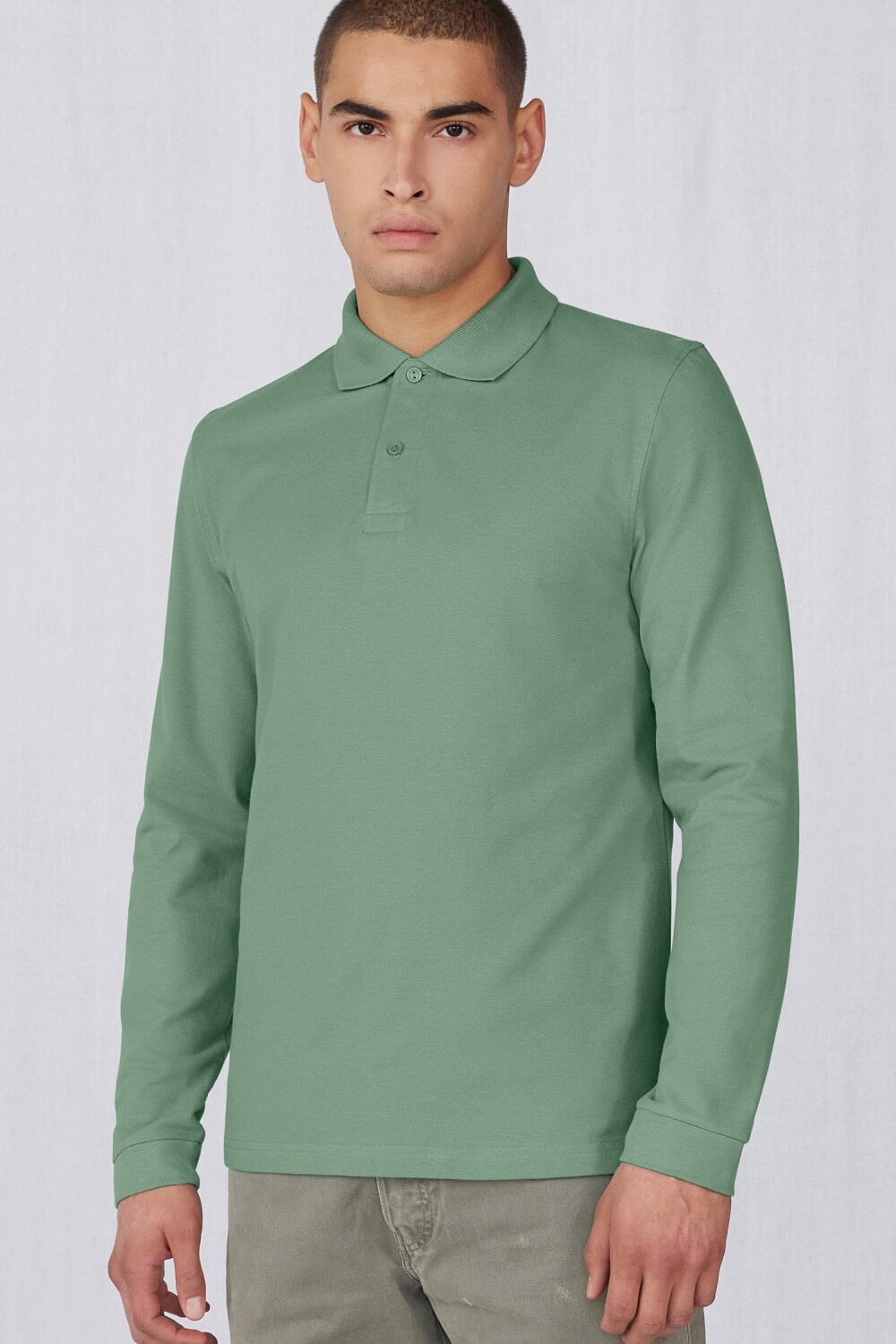 B&C Collection kleding bedrukken B&C My Polo 210 LSL