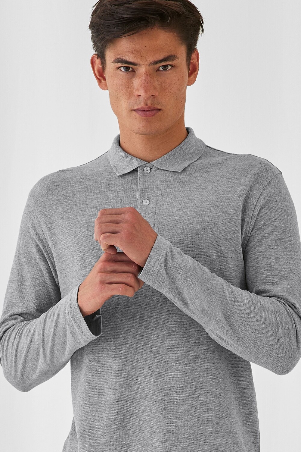 B&C Collection kleding bedrukken B&C ID.001 LSL Polo Men