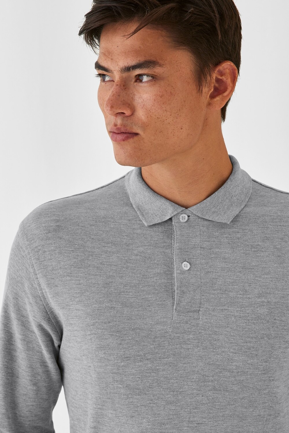 B&C Collection kleding bedrukken B&C ID.001 LSL Polo Men