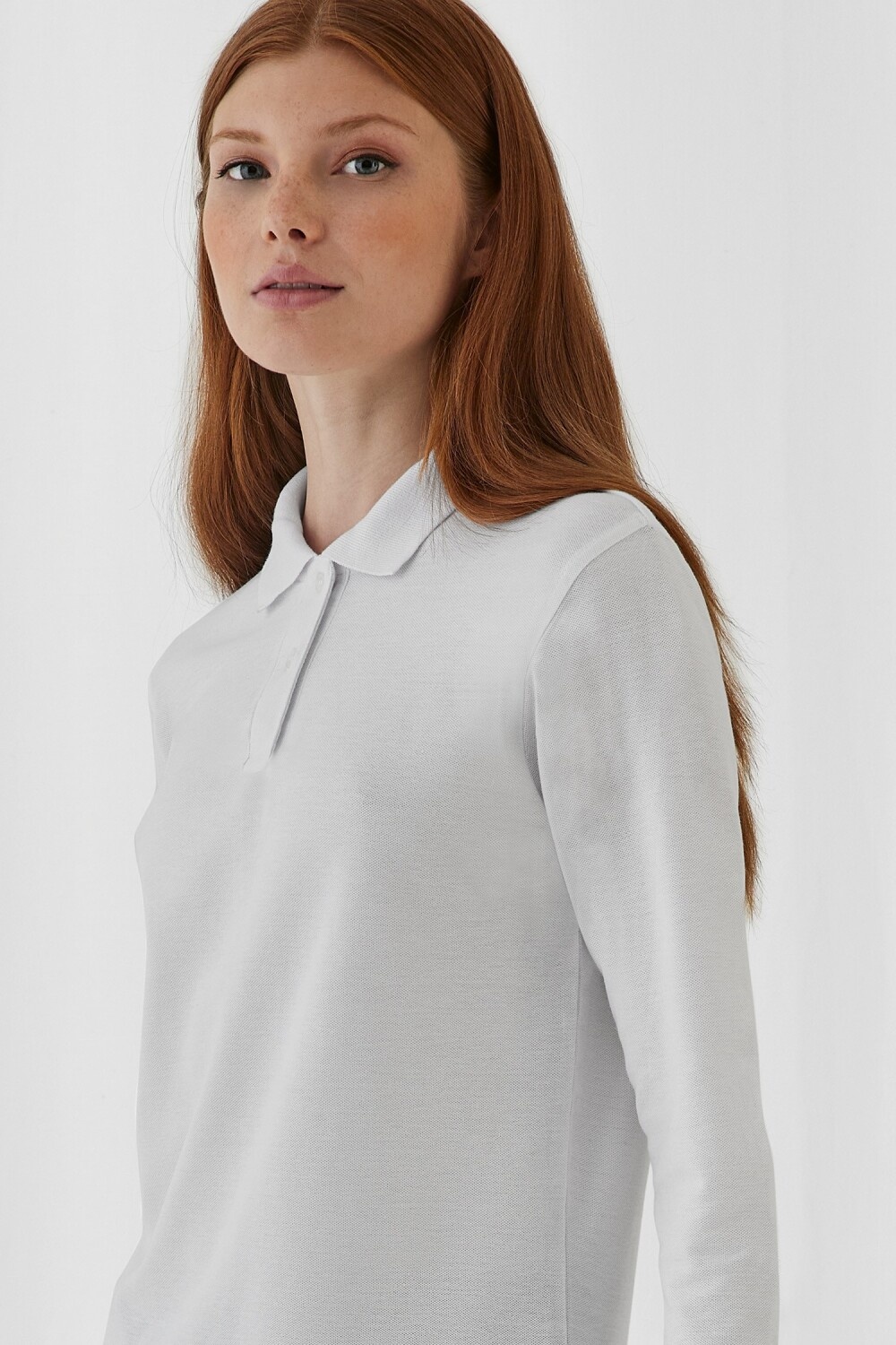 B&C Collection kleding bedrukken B&C ID.001 LSL Polo Women