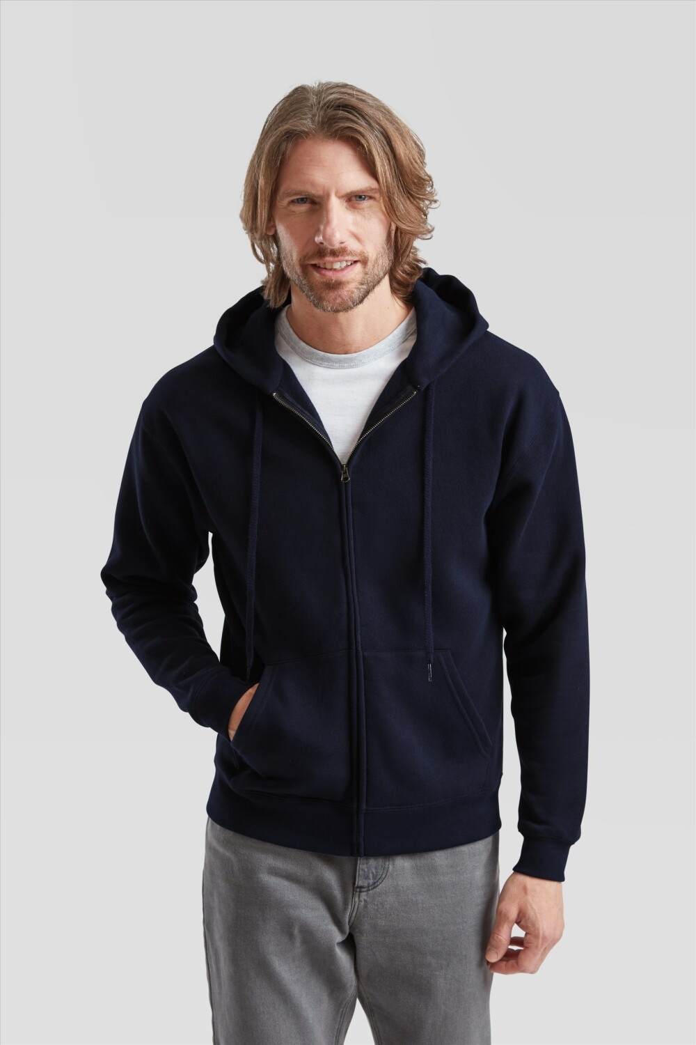 Fruit of the Loom Fruit of the Loom Premium Hooded Sweat Jacket