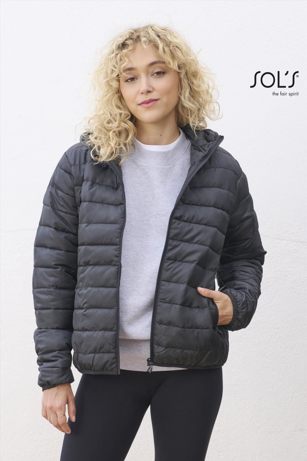 SOL'S Sol's Stream Hooded Women Jackets Lightweight