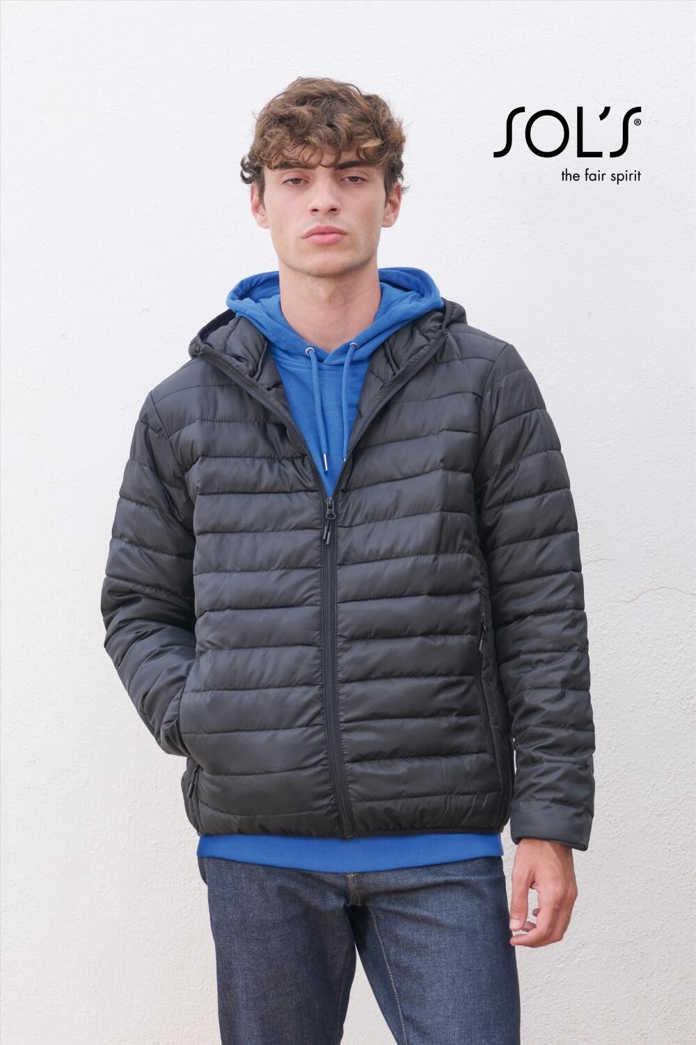 SOL'S Sol's Stream Hooded Men Jackets Lightweight