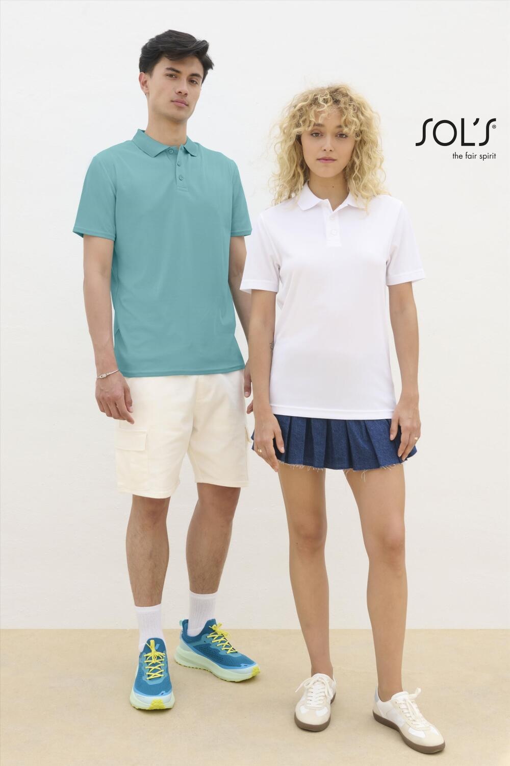 SOL'S Sol's Pitcher Sportswear Polo's