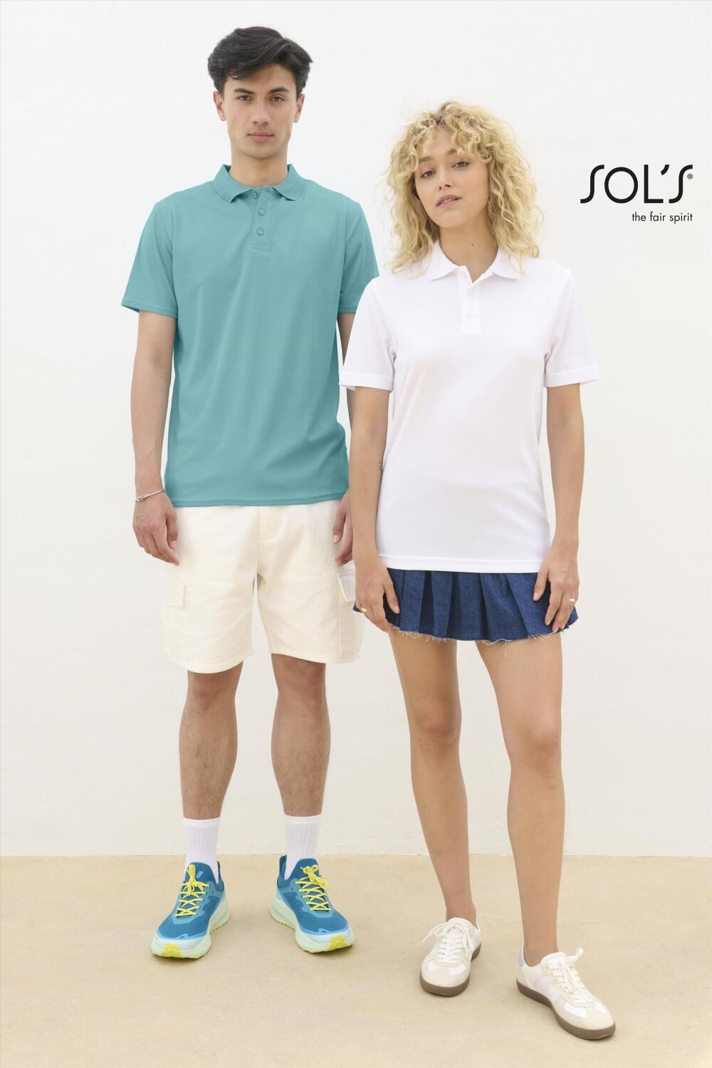 SOL'S Sol's Pitcher Sportswear Polo's