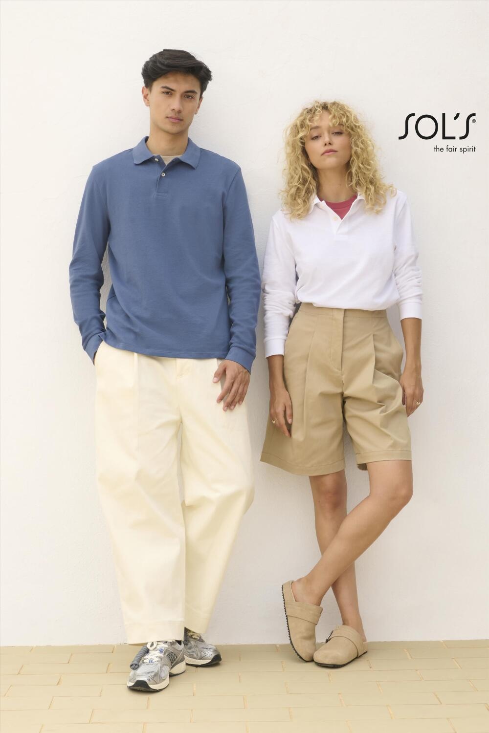 SOL'S Sol's Pacific LSL Polo's Longsleeve