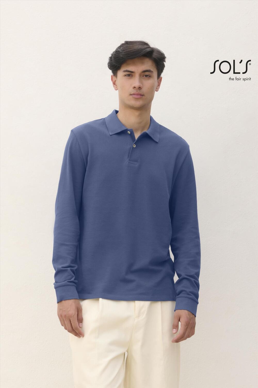 SOL'S Sol's Pacific LSL Polo's Longsleeve